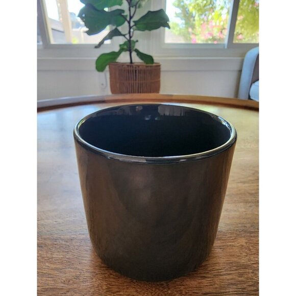 2013 Starbucks Gray Pewter Mirrored Coffee Cup Tea Mug | 14oz - Picture 2 of 5